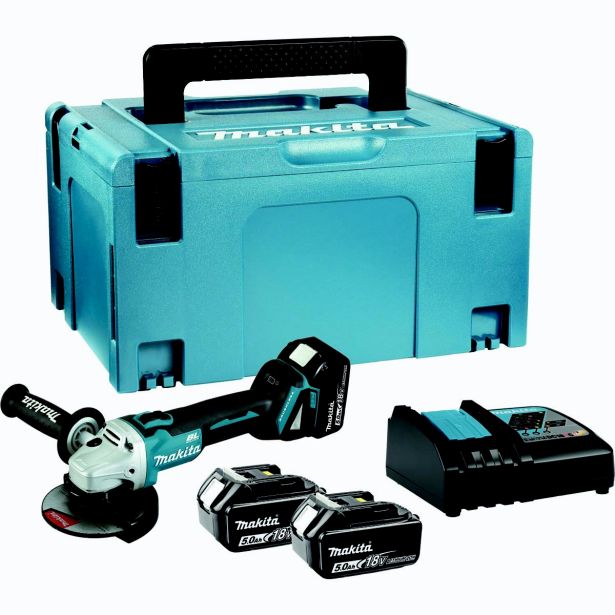 AKUMULATORSKI KOTNI BRUSILNIK MAKITA DGA504RT3J