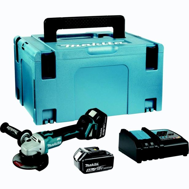 AKUMULATORSKI KOTNI BRUSILNIK MAKITA DGA506RTJ