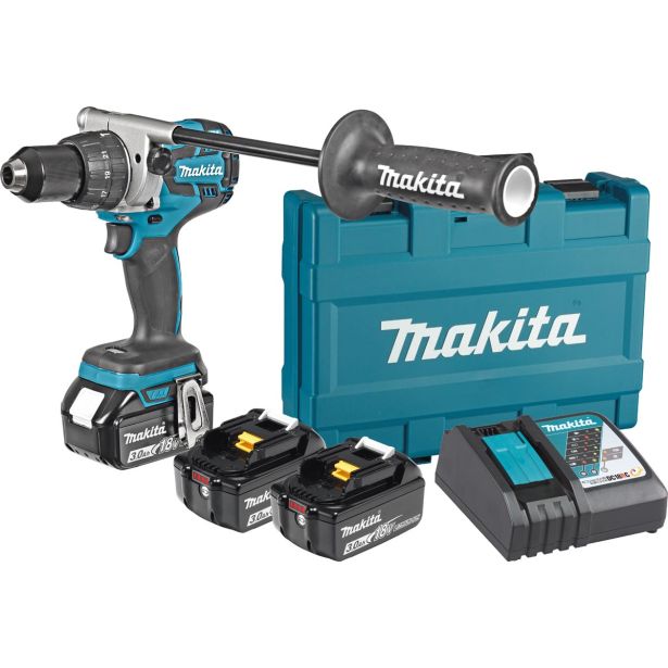AKUMULATORSKI SET MAKITA DHP481RFE3 + DGA506Z