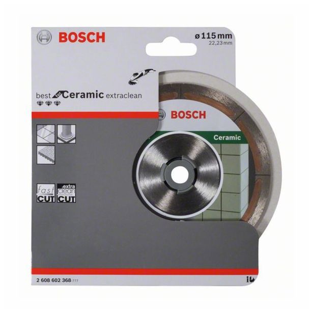 DIAMANTNA REZALNA PLOŠČA BOSCH 115X1.2X22 MM ZA KERAMIKO