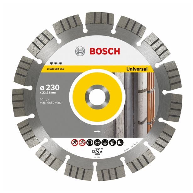 DIAMANTNA REZALNA PLOŠČA BOSCH 115X22 MM BETON ARM BETON