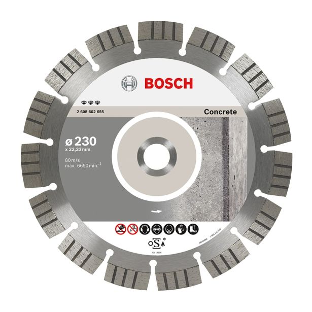 DIAMANTNA REZALNA PLOŠČA BOSCH 115X22 MM ZA BETON