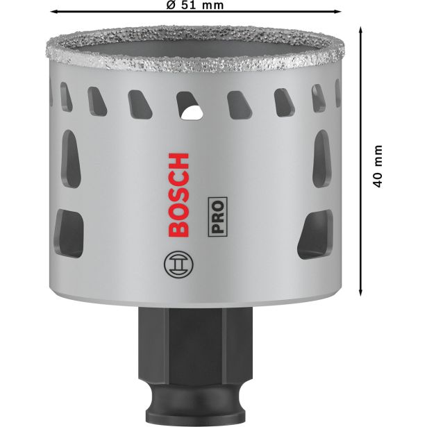 DIAMANTNI SVEDER IN KRONA BOSCH 51MM