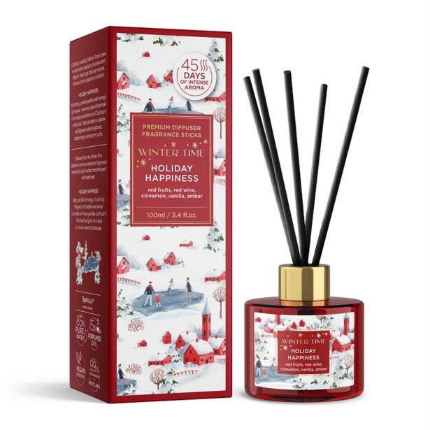 DIFUZOR BARTEK DIFUZOR WINTER TIME HOLIDAY HAPPINESS,100 ML
