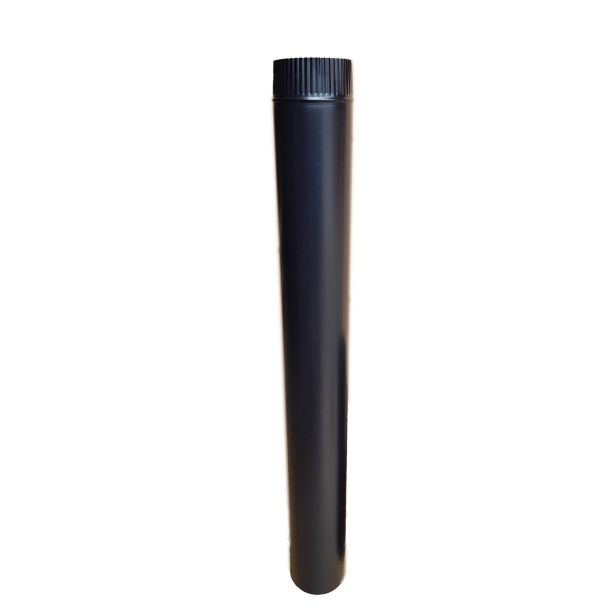 DIMNA EMAJL CEV FI 120 MM 1000 MM ČRNA