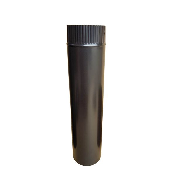 DIMNA EMAJL CEV FI 120 MM 500 MM ČRNA