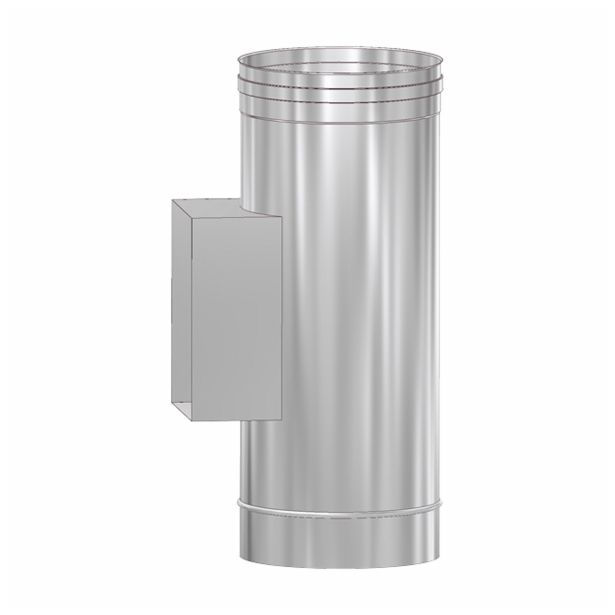 DIMNIŠKI PRIKLJUČEK SIGMANOVA PRIKLJUČEK ZA VRATICA FI 150 INOX