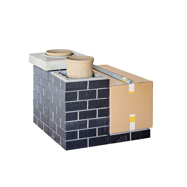 DIMNIŠKI SET SCHIEDEL UNI ISO PLUS FINAL SET 16, ČRN, 1.33 M