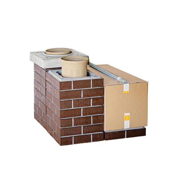 DIMNIŠKI SET SCHIEDEL UNI ISO PLUS FINAL SET 18, RJAV, 1.33 M