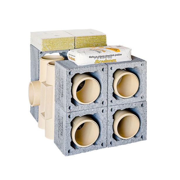 DIMNIŠKI SET SCHIEDEL UNI PLUS ZAČETNI SET 20L Z VENTILACIJO