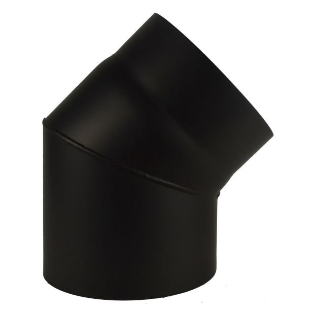 DIMNO KOLENO COLOR FI 160/45 ČRNO