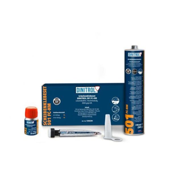 DINITROL 501 FC-HM 310ML SET. LEPILNA MASA ZA VETROBRANSKA STEKLA.