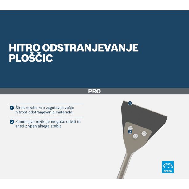 DLETO ZA BETON SDS PLUS BOSCH 130 X 290 MM