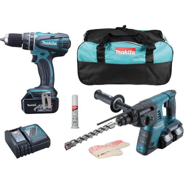 SET LXT MAKITA DLX2137M