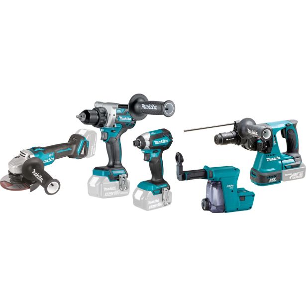 AKUMULATORSKI SET MAKITA DLX4155TX1 2X 18V 5AH; TORBA