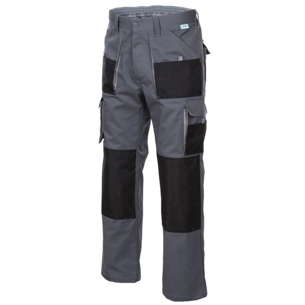 DELOVNE HLAČE SARA ROCKY DO PASU ŠT. M SIVO / ČRNE