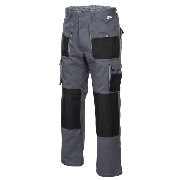 DELOVNE HLAČE SARA ROCKY DO PASU ŠT. XXL SIVO / ČRNE