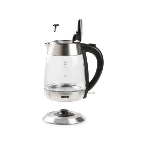 DOMO GRELNIK VODE STEKLO 1,7L DO9229WK