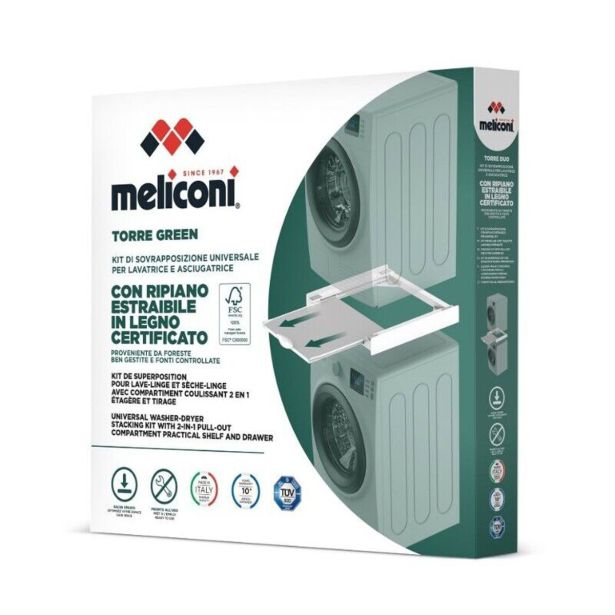 DOD.ZA PRAL. IN SUŠ.STROJ MELICONI VEZNI ČLEN Z LES. POLICO TORRE GREEN