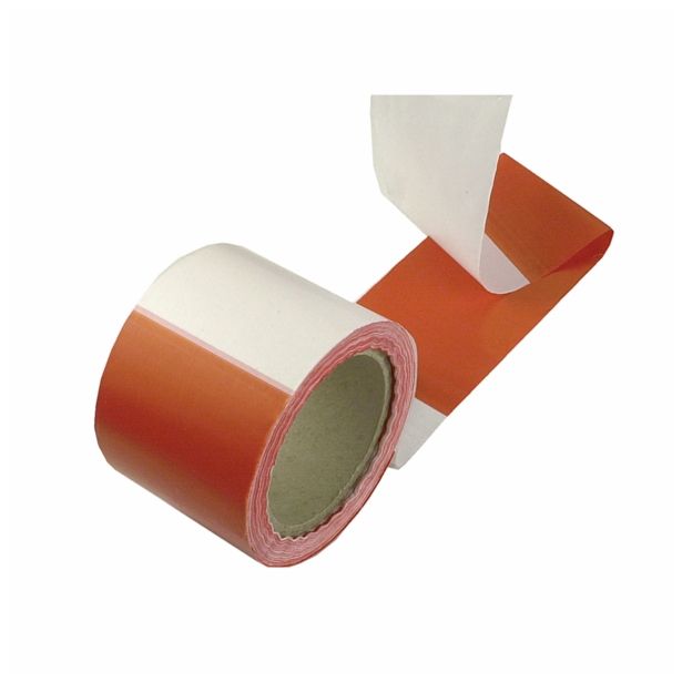 DODATEK CONMETALL OPOZORILNI TRAK 80MM250M RDEČE BELA