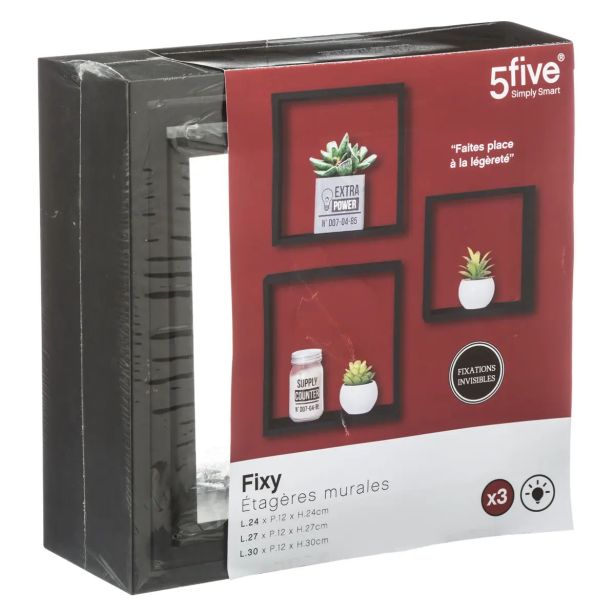 DODATEK FIVE CUBE POLICE, VEČJE, ČRNE 45660