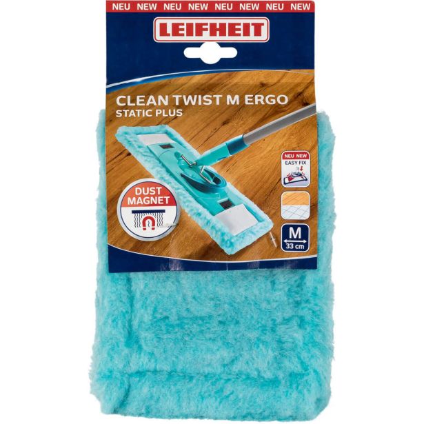 DODATEK ZA ČIŠČENJE TAL LEIFHEIT POWER CLEAN TWIST M/STATIC REZERVNA KRPA