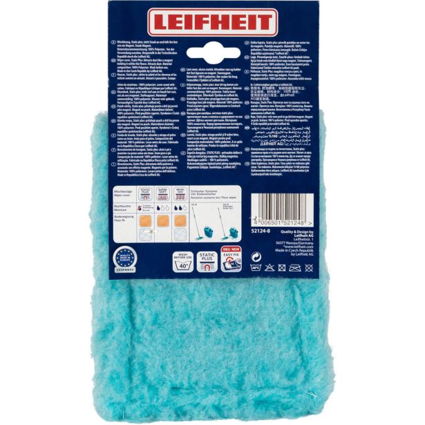 DODATEK ZA ČIŠČENJE TAL LEIFHEIT POWER CLEAN TWIST M/STATIC REZERVNA KRPA