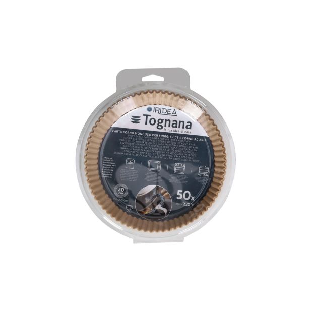DODATEK ZA CVRTNIK TOGNANA PEKI PAPIR PREMER 20 CM 50 KOM