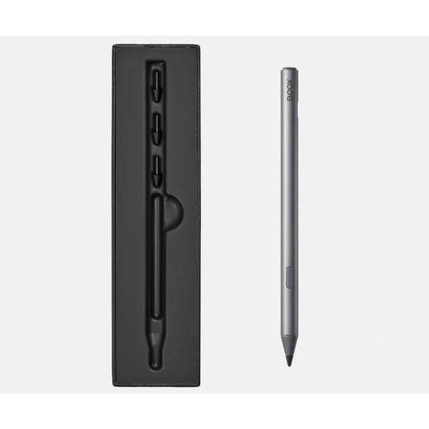 DODATEK ZA E-BRALNIK BOOX INKSENSE STYLUS PISALO, ZA MODEL GO 7 GO COLOR 7 GEN II 4096 NIV. OBČ. GUMB BATERIJA USB-C SIVO