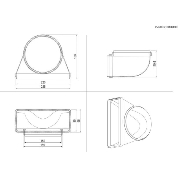 DODATEK ZA KUHANJE ELECTROLUX M2CKCF03 PREHODNI ČLEN