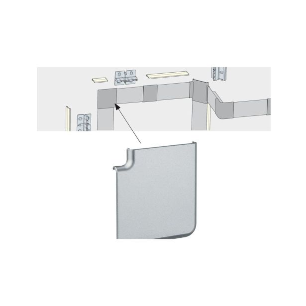 DODATEK ZA LED TRAK PROFILE DUO 90° KOTNI EL. PAK/2