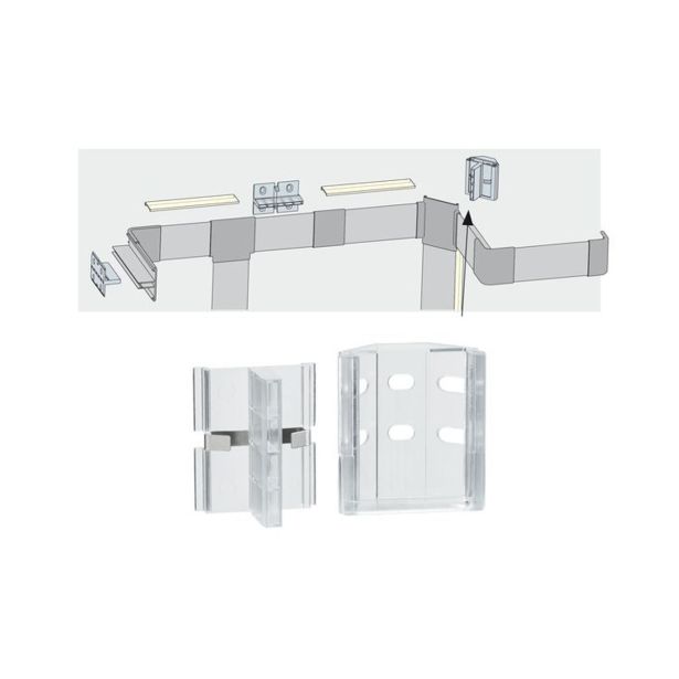DODATEK ZA LED TRAK PROFILE DUO CLIX PAK/2 VEZNI ELEMENT