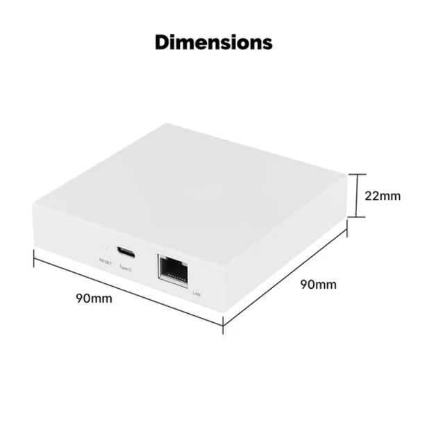 DODATEK ZA PAMETNI DOM MOES MATTER ZIGBEE BAZNA POSTAJA MZHUB