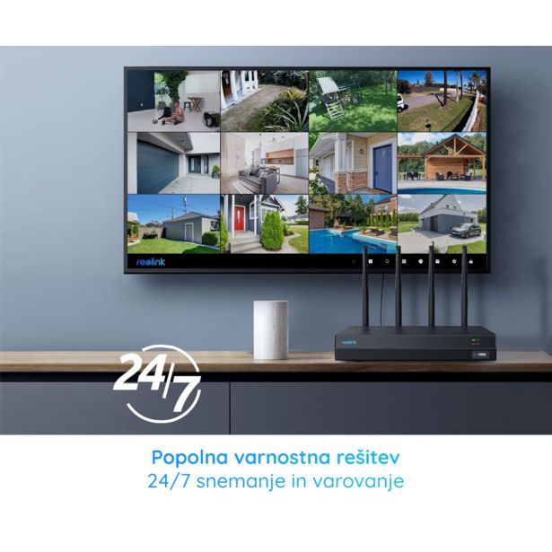 DODATEK ZA PAMETNI DOM REOLINK NVS12W ČRNA