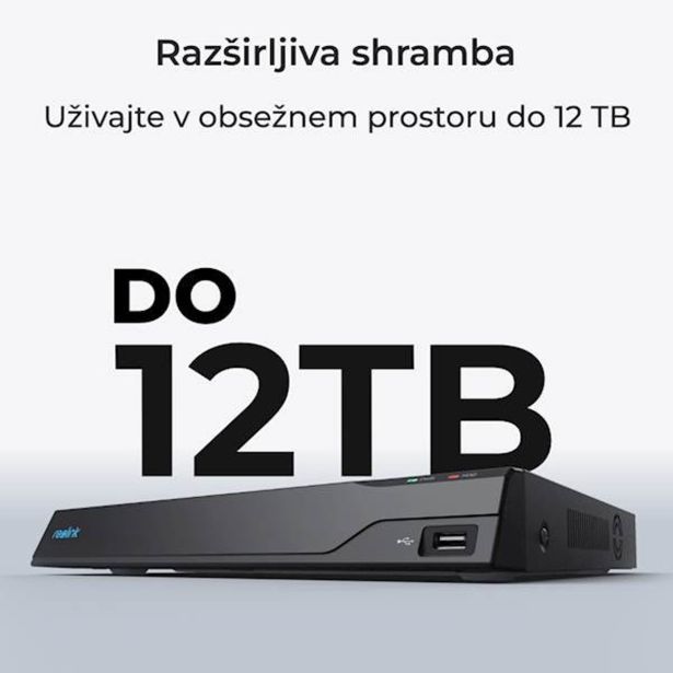 DODATEK ZA PAMETNI DOM REOLINK NVS16-12MD8 VARNOSTNI KOMPLET