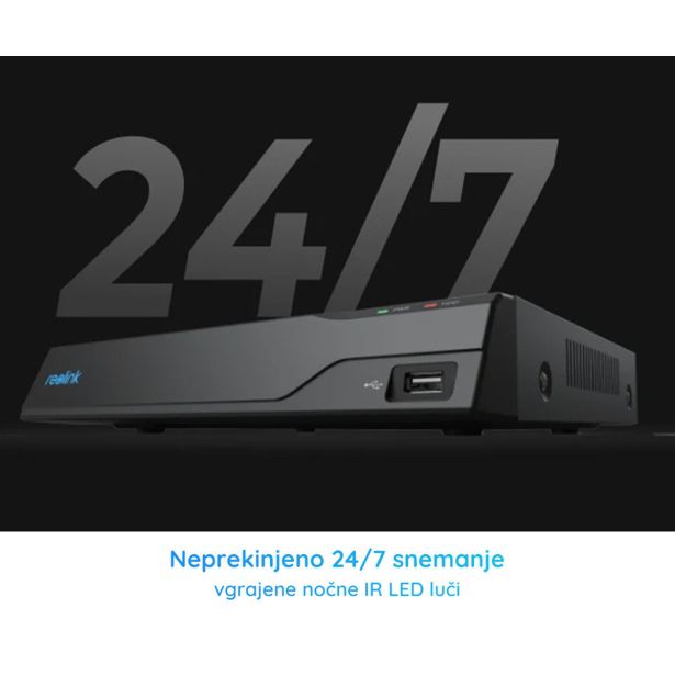 DODATEK ZA PAMETNI DOM REOLINK NVS8-5MD4 VARNOSTNI KOMPLET