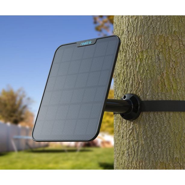 DODATEK ZA PAMETNI DOM REOLINK SOLARNI PANEL 2 ČRNA