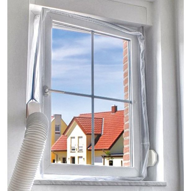 DODATEK ZA PRENOSNO KLIMO BECOOL TESNILO ZA OKNA HOT AIR STOP BC01AIRSTPFE