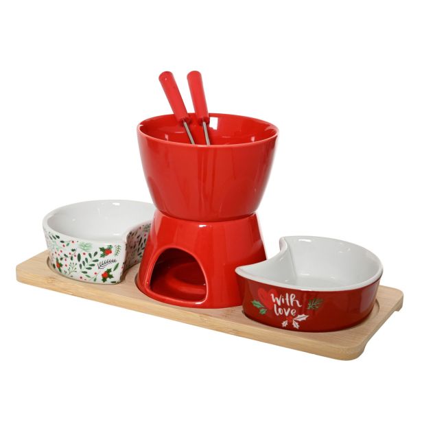 DODATEK ZA SERVIRANJE 7 DELNI SET FONDI 12X28.5X13 CM
