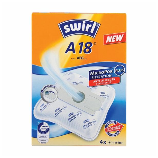 VREČKE ZA SESALNIK SWIRL A 18/4 AIRSPACE