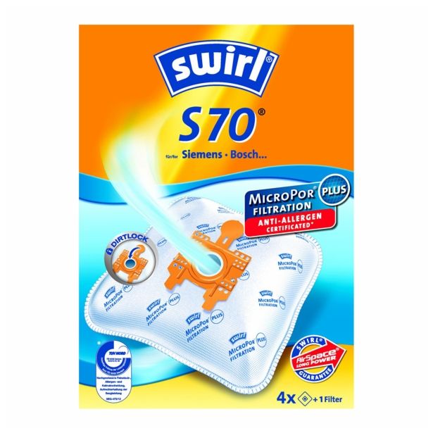 DODATEK ZA SESANJE SWIRL VREČA S 70 / 4 AIRSPACE