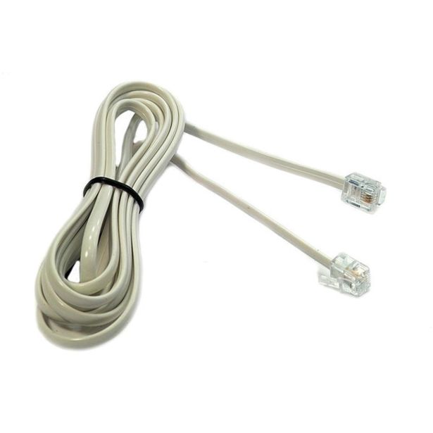 DODATEK ZA TELEFON LE TEHNIKA PODALJŠEK M-M 6/4 BEL 5M