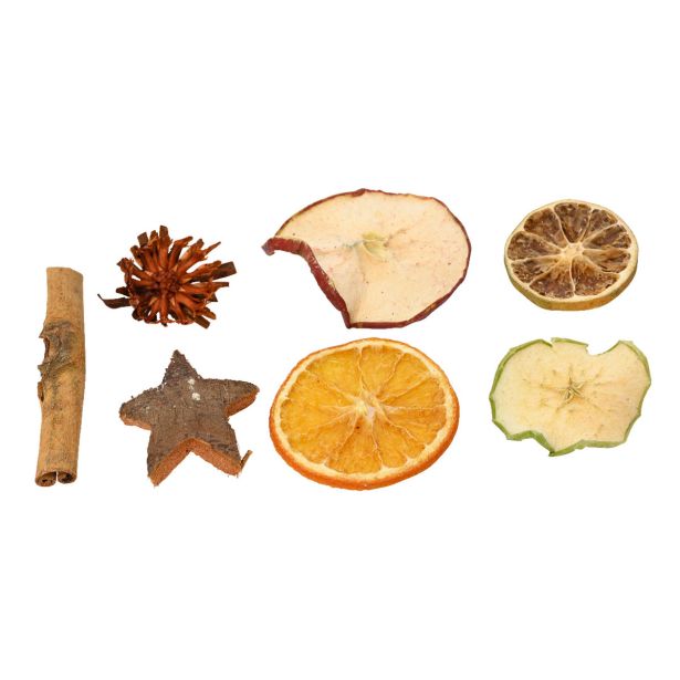 DODATEK ZA VENČEK DECORIS NARAVNA DEKORACIJA, JABOLKO, POM., SORTIRANO