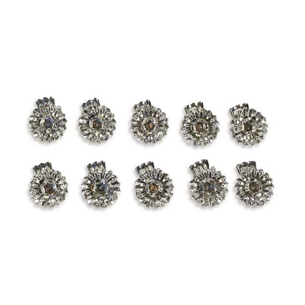 DODATEK ZA VENČEK R+W NOSILCI ZA SVEČKE SREBRNI FI 15 MM