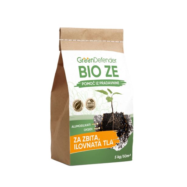 DODATEK ZA ZEMLJO GREEN DEFENDER BIO ZE ZEOLITNA MOKA 5 KG
