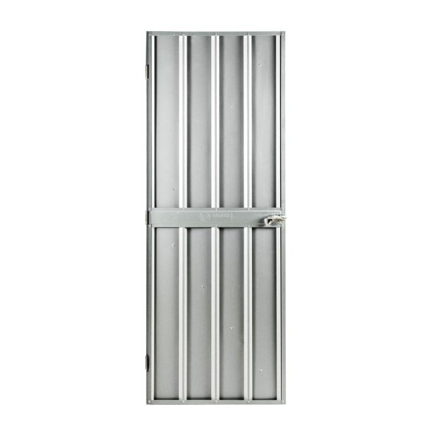 DODATKI ZA KOVINSKE HIŠKE GLOBEL KOMPLET VRAT 1 SREBRNA 179 X 67 CM (HD178F)