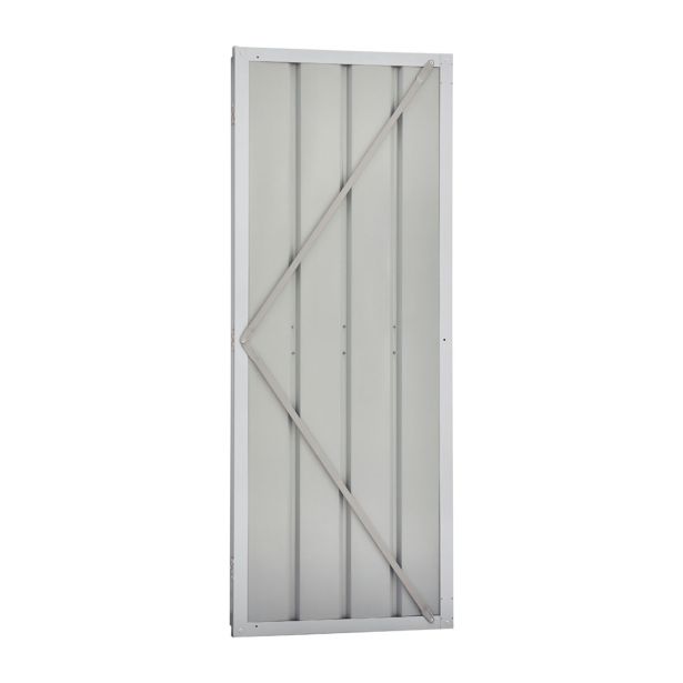 DODATKI ZA KOVINSKE HIŠKE GLOBEL KOMPLET VRAT 1 SREBRNA 179 X 67 CM (HD178F)