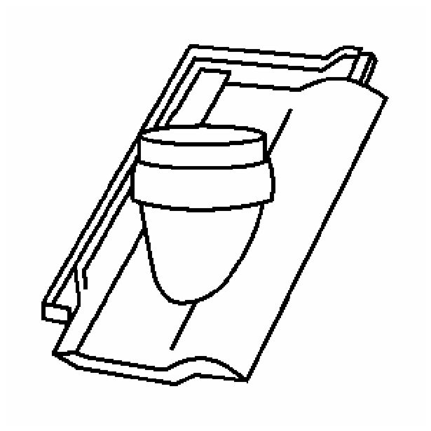 DODATKI ZA OPEČNO KRITINO BRAMAC RUBIN 13V PLIN.ODDUH (SET) 114MM BUKEV