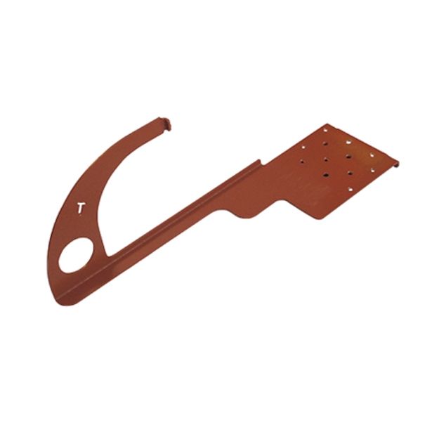 DODATKI ZA OPEČNO KRITINO TONDACH VARNOSTNA KLJUKA, CINKANA BARVANA, RDEČA