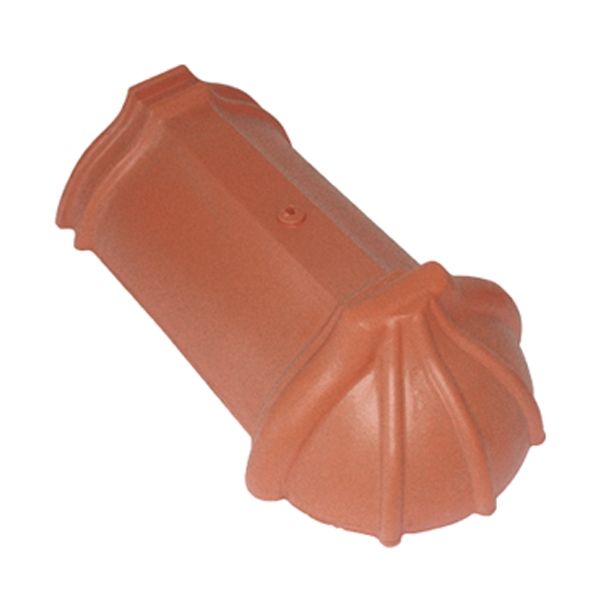 DODATKI ZA OPEČNO KRITINO TONDACH ZAČETNI GREBENSKI SLEME ZAREZN 17 CM PEŠČEN-ANTIK